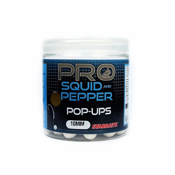 NEW Starbaits Pro Squid and Pepper Pop Ups dydis 10 mm - MPN: 63294 - EAN: 3297830632946