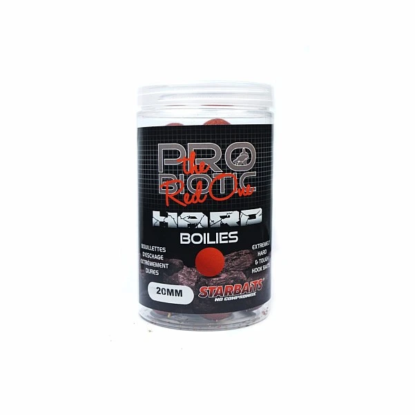 Starbaits Probiotic Hard Boilies - The Red One  20mm