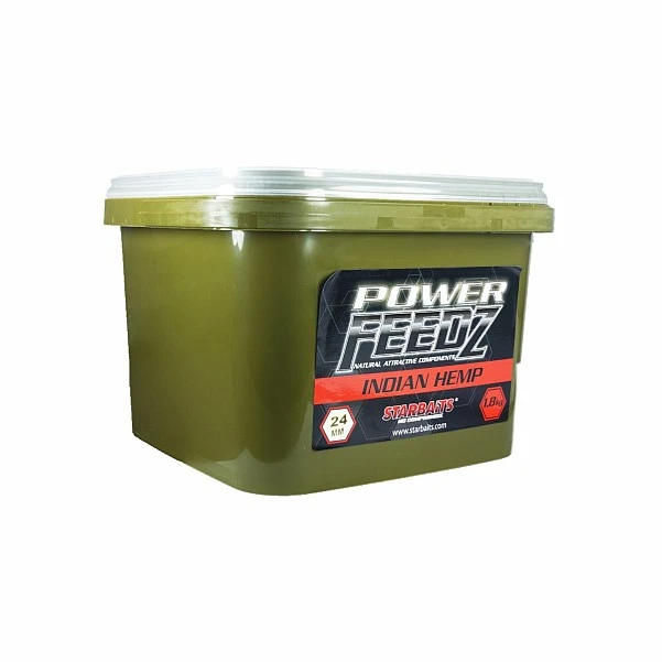 Starbaits Power Feedz Boilies - Indian Hemp 24 mm