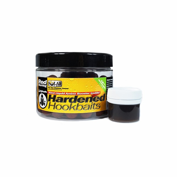 SOLAR Red Herring Hardened Hookbaits + Amino Liquid méret 16 mm - MPN: RHHB16