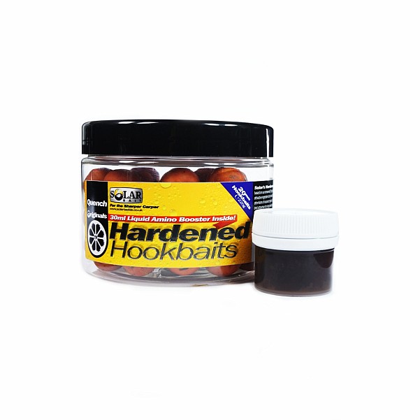 SOLAR Quench Hardened Hookbaits + Amino Liquid rozmiar 20 mm - MPN: QHB20 - EAN: 5055681511708