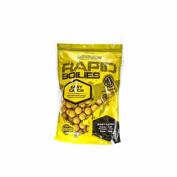 Mivardi Rapid Boilies Easy Catch - Pineapple & N.BA.dydis 24 mm / 950 g - MPN: M-RABOEAANB0924 - EAN: 8595712418257