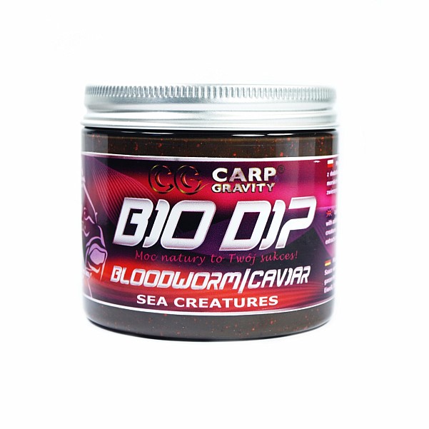 Carp Gravity Sea Creatures Bio Dip - Bloodworm Caviaropakowanie 120ml - MPN: BID002 - EAN: 200000049515