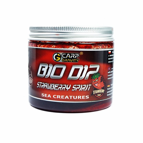 Carp Gravity Sea Creatures Bio Dip - Strawberry SpiritVerpackung 120ml - MPN: BID004 - EAN: 200000049492