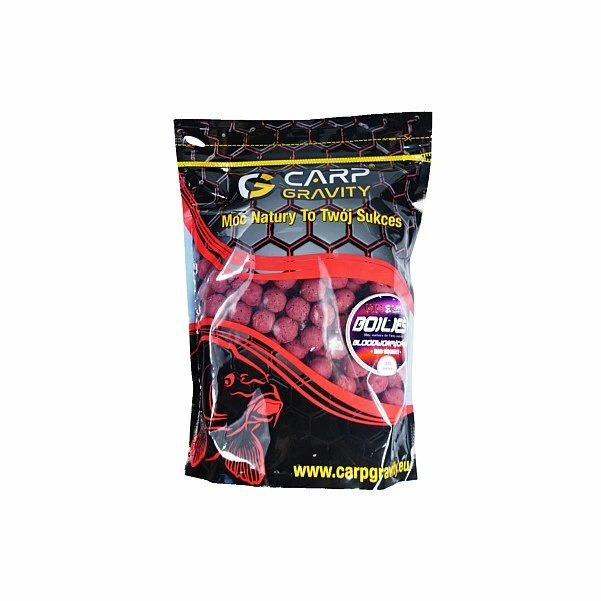 Carp Gravity Bio Secret Boilies - Bloodworm Caviar  18mm / 1kg