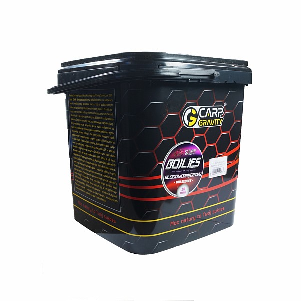 Carp Gravity Bio Secret Boilies - Bloodworm Caviar pakavimas 18mm / 3kg - MPN: BIK004 - EAN: 200000049478