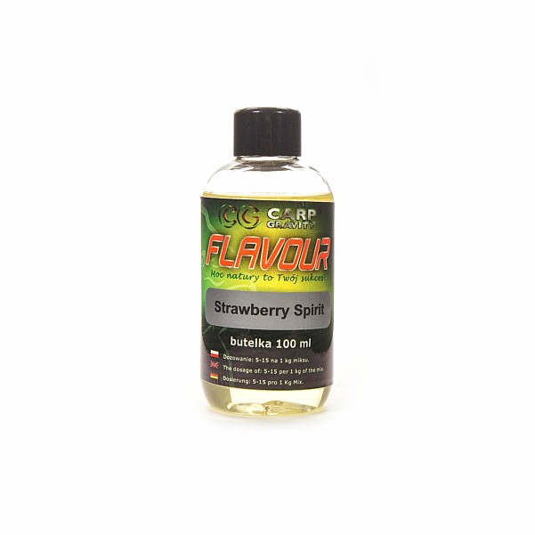 Carp Gravity Flavour - Strawberry Spiritopakowanie 100ml - MPN: FLA012 - EAN: 200000049362