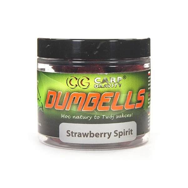 Carp Gravity Dumbells Hookbaits - Strawberry Spirit 14x18mm/ 200ml