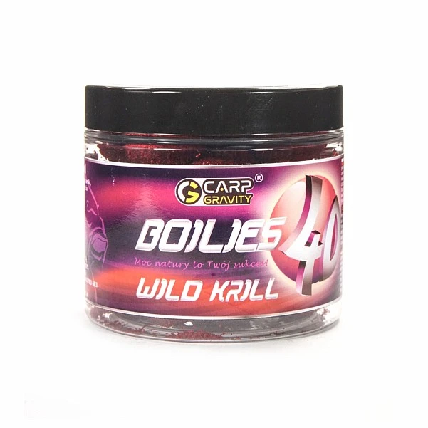 Carp Gravity 4D Boilies - Wild Krill 25 мм / 250 мл