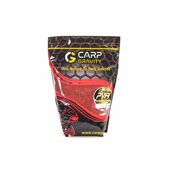 Carp Gravity Zanęta PVA Crushed Mix - Strawberry Spiritopakowanie 1kg - MPN: CRM005 - EAN: 200000049126