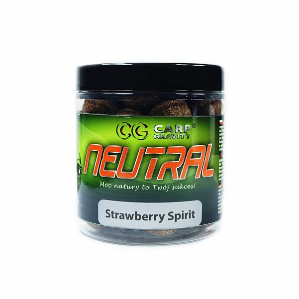 Carp Gravity Wafters Neutral Boilies - Strawberry Spirit taille 18mm / 200ml - MPN: WAF005 - EAN: 200000052430