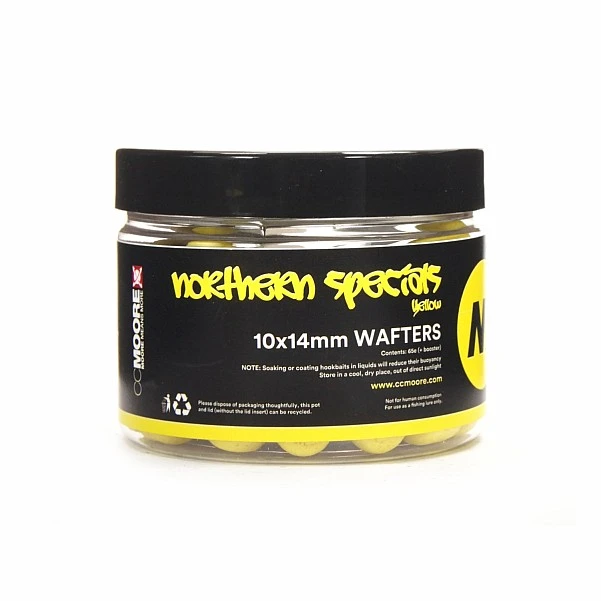 CcMoore Northern Special Wafters Dumbells - NS1 Yellow 10x14 мм