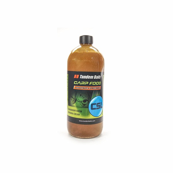 TandemBaits Carp Food CSL  - BananencremeVerpackung 1000ml - MPN: 26218 - EAN: 5907666686591