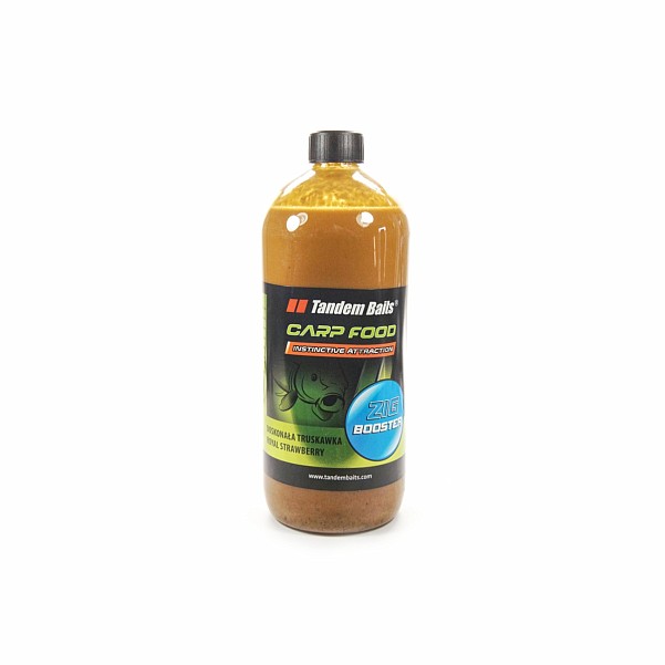 TandemBaits Carp Food Zig Booster  - Doskonała Truskawkaopakowanie 1000ml - MPN: 26280 - EAN: 5907666686935