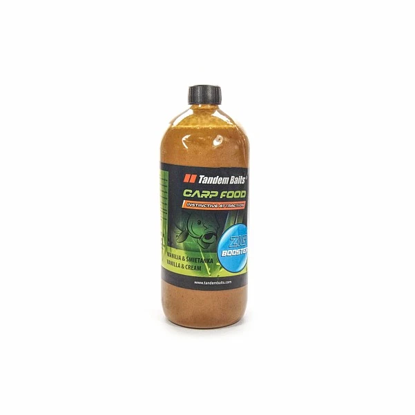TandemBaits Carp Food Zig Booster  - Ваніль & Сметанка 1000 мл