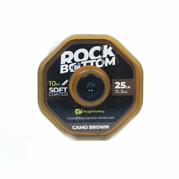 RidgeMonkey Rock Bottom Tungsten Coated Soft  25lb / Marron