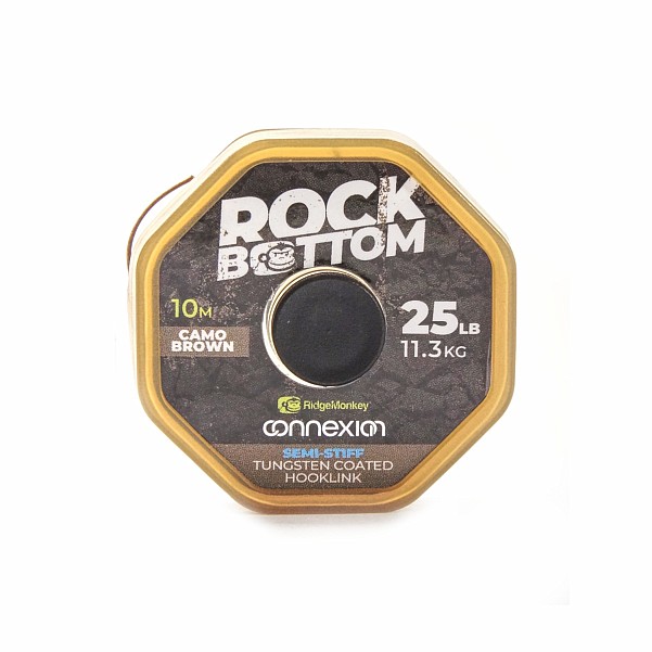 RidgeMonkey Rock Bottom Tungsten Coated Semi Stiffmodel 25lb / Brown - MPN: RMT282 - EAN: 5056210610855