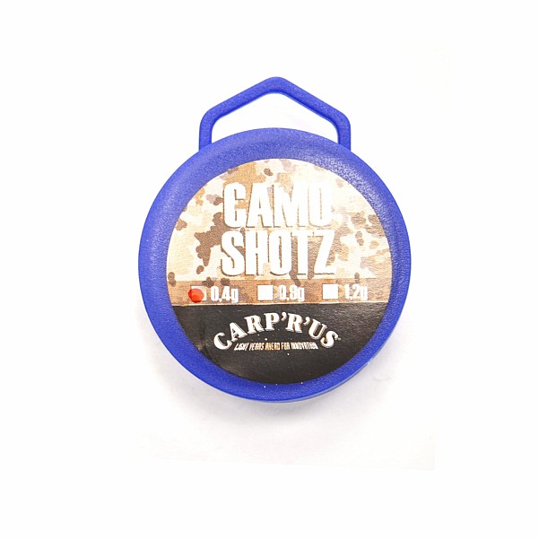 Carprus Camo Shotz tipo 0.40g / kamufliažo rudas - MPN: CRU508201 - EAN: 8592400985053