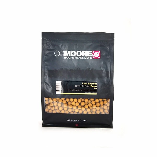 CcMoore ShelfLife Boilies - Live System - 1 kg 10 mm / 1 kg