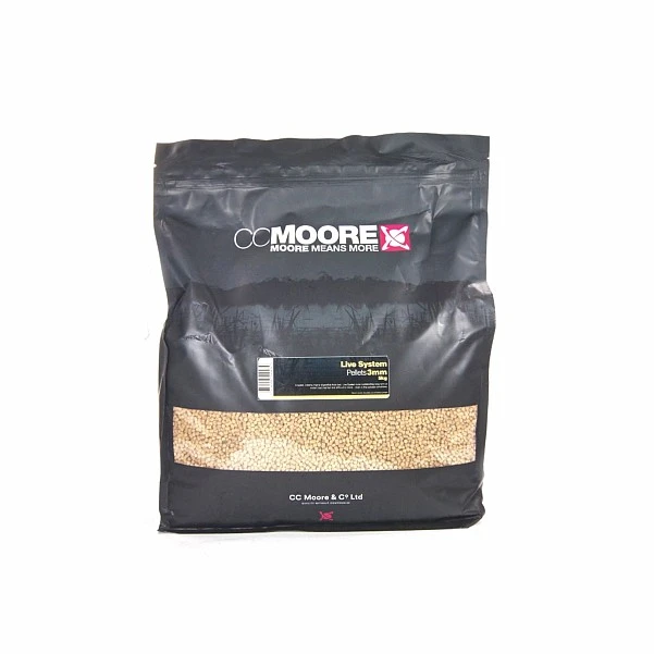 CcMoore Pellets - Live System 3 mm / 5 kg