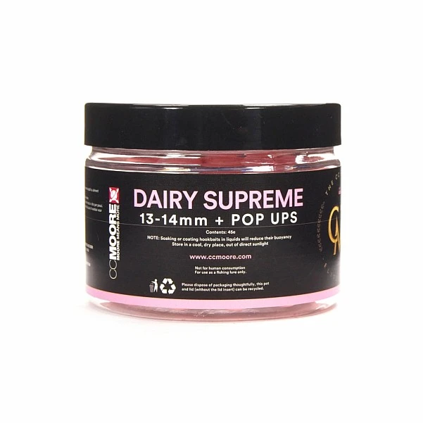 NEW CcMoore Elite Range Dairy Supreme+ Pop Ups 13-14mm 13-14mm