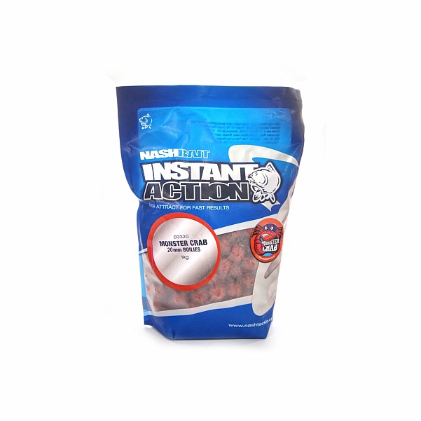 NEW Nash Instant Action Monster Crab Bottom Bait 1 kgrozmiar 20 mm / 1kg - MPN: B3528 - EAN: 5055108835288