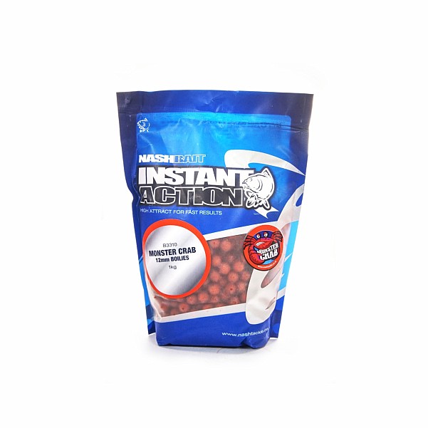 NEW Nash Instant Action Monster Crab Bottom Bait 1 kgrozmiar 12 mm / 1kg - MPN: B3310 - EAN: 5055108833109