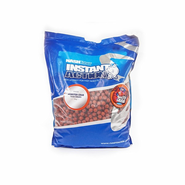 NEW Nash Instant Action Monster Crab Bottom Bait 5kgtaille 15 mm / 5 kg - MPN: B3558 - EAN: 5055108835585