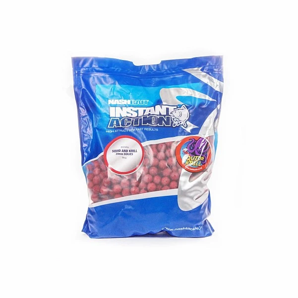 NEW Nash Instant Action Squid & Krill Bottom Bait 5 kg 20 mm / 5kg