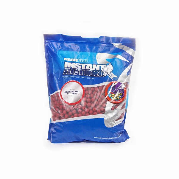 NEW Nash Instant Action Squid & Krill Bottom Bait 5 kgrozmiar 15 mm / 5kg - MPN: B3559 - EAN: 5055108835592