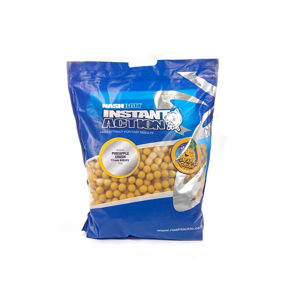 NEW Nash Instant Action Boilies Pineapple Crush 5 kgrozmiar 15 mm / 5kg - MPN: B3554 - EAN: 5055108835547