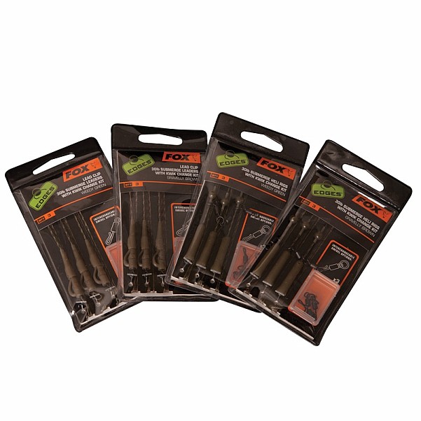 Fox 30lb Submerge Lead Clip Leaders Kitколір Трав'янисто-Зелений - MPN: CAC625 - EAN: 5055350262481