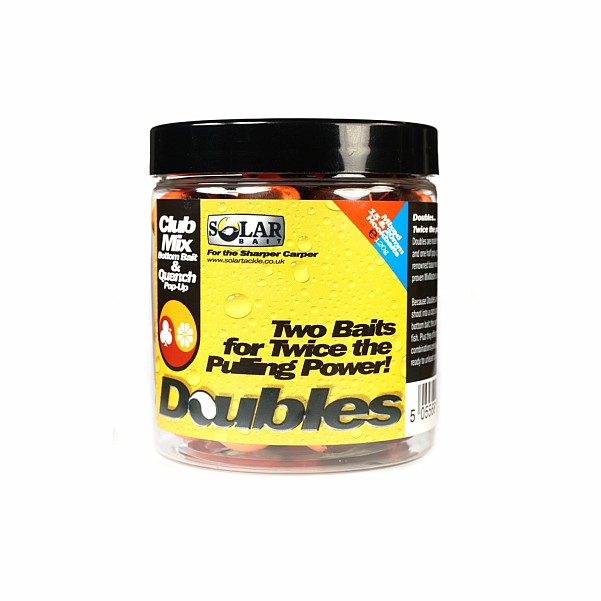 NEW Solar Club Mix & Quench Double Wafter Hookbaits Größe 16/20mm - MPN: WDCQ - EAN: 5055681512699