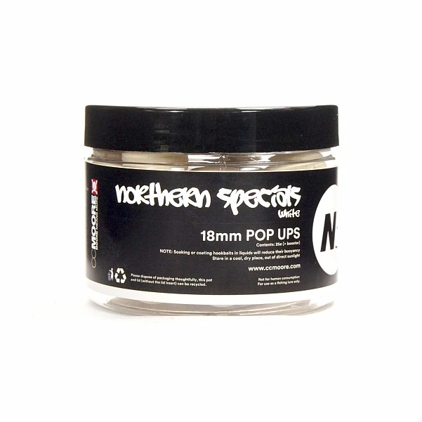 CcMoore Northern Special Pop Ups - NS1 White 18 mm