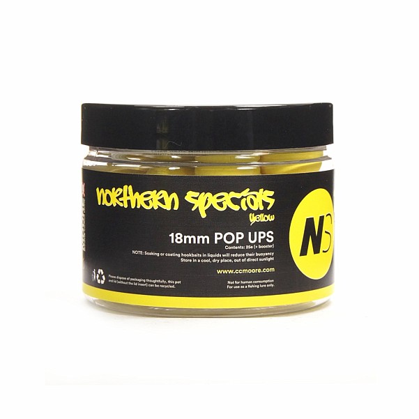 CcMoore Northern Special Pop Ups - NS1 Yellowmisurare 18 mm - MPN: 90344 - EAN: 634158556470