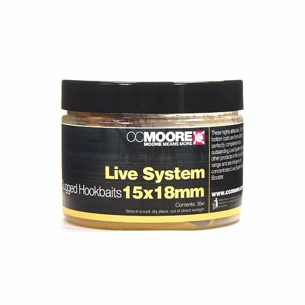 CcMoore Glugged Hookbaits - Live System 15 x 18 мм