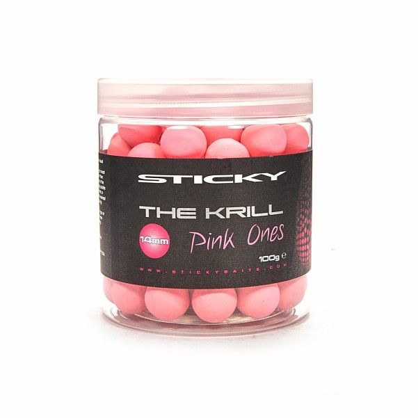 StickyBaits Pink Ones Pop Ups - The Krill taille 14 mm - MPN: KPK14 - EAN: 71570686978