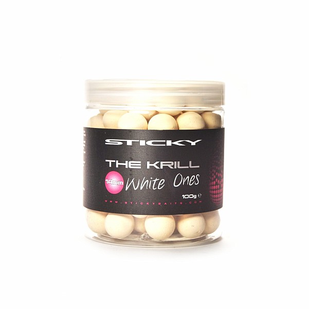 StickyBaits White Ones Pop Ups -The Krill розмір 14 mm - MPN: KPW14 - EAN: 715706869799