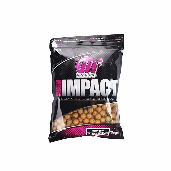 Mainline High Impact Boilies - Fruity Tuna  15 мм / 1 кг