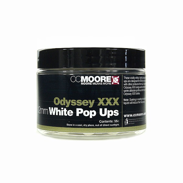 CcMoore White Pop-Ups - Odyssey XXXGröße 12mm - MPN: 90434 - EAN: 0634158553998