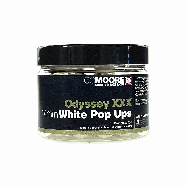CcMoore White Pop-Ups - Odyssey XXXGröße 14 mm - MPN: 90128 - EAN: 634158445316