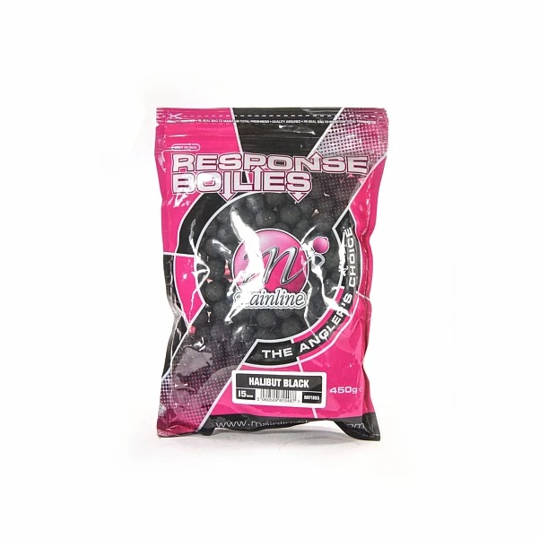 Mainline Response Range Boilies - Halibut Black 15 мм