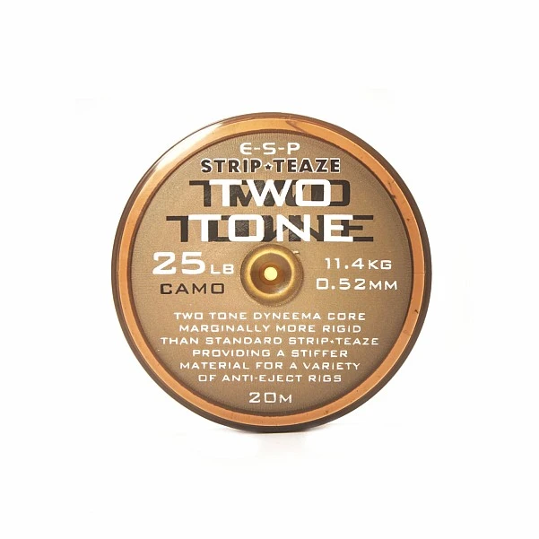 ESP Two Tone Coated Braid 25lb / camo brązowy