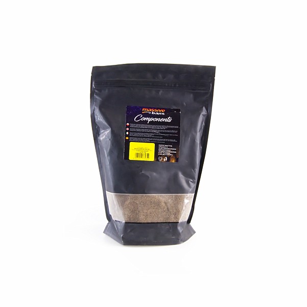 MassiveBaits Components  - Black Marine Halibut Pellet Mealpackaging 1kg - MPN: KP023 - EAN: 5901912665354