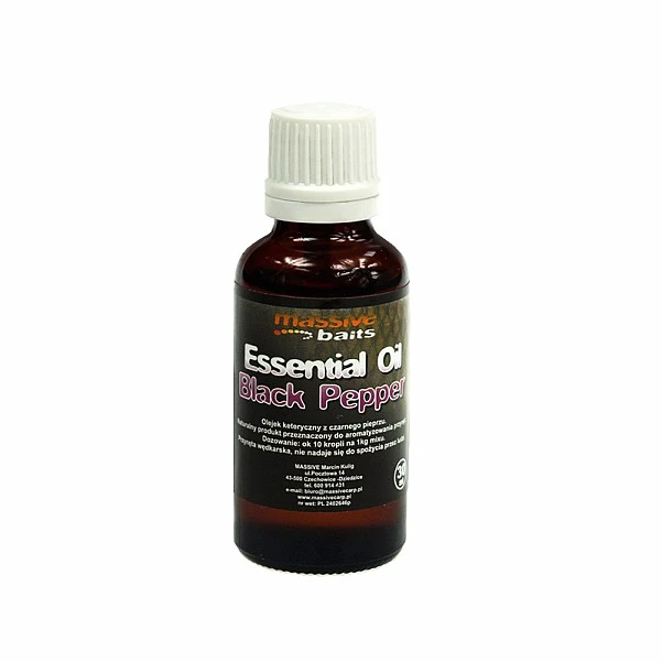 MassiveBaits Black Pepper Essential Oil 30ml