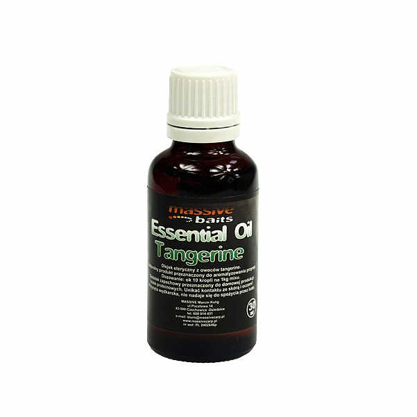 MassiveBaits Tangerine Essential Oilopakowanie 30ml - MPN: PN003 - EAN: 5901912666887