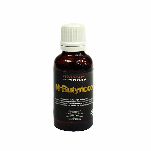 MassiveBaits N-Butyricco AcidVerpackung 30ml - MPN: PN004 - EAN: 5901912666894
