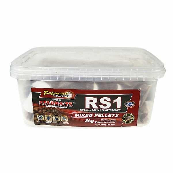 Starbaits RS1 Mix Pelletsobal 2kg - MPN: 9094 - EAN: 3297830090944