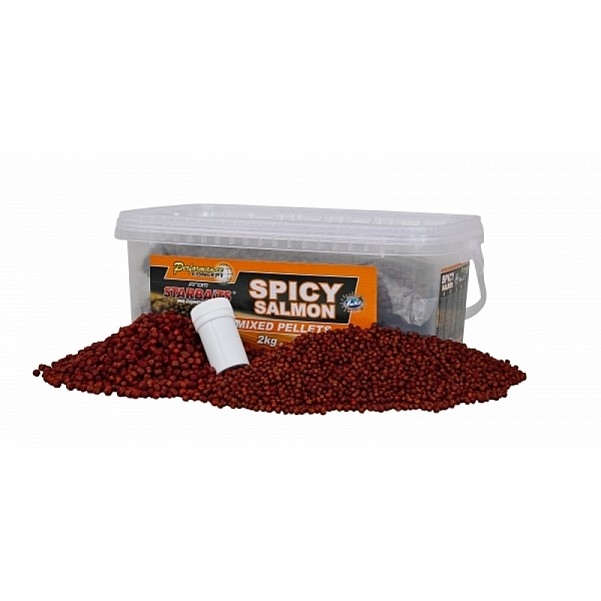 Starbaits Spicy Salmon Mix Pelletobal 2kg - MPN: 9096 - EAN: 3297830090968