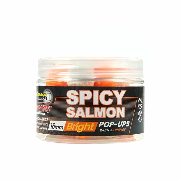 Starbaits Fluo Pop-Up - Spicy Salmonrozmiar 16mm/50g - MPN: 83242 - EAN: 3297830832421